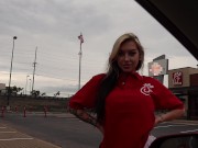 Preview 2 of Chick fil a worker fucks customer