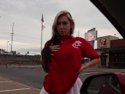 Preview 3 of Chick fil a worker fucks customer