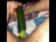Preview 2 of Putting the cum in cucumber