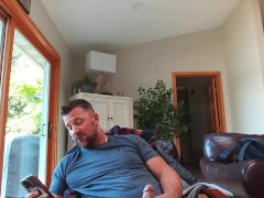 sexy male showing his attributes on cam