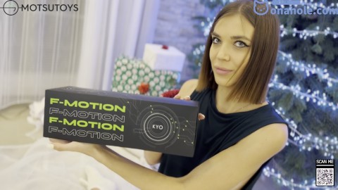 Onahole - KYO F-Motion Najlepsza męska zabawka erotyczna - Motsutoys Unboxing By Julia Graff