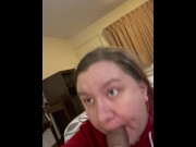 Preview 6 of Tried to swallow his cock whole.. threw it up instead