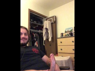 Playing with my BWC till I Cum all over myself