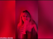 Preview 4 of The Most Perfect Blowjob You`ve Ever Seen She Want`s Your Dick