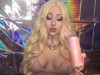 ASMR первый раз сексуальная бимбо блондинка Барби шепчет