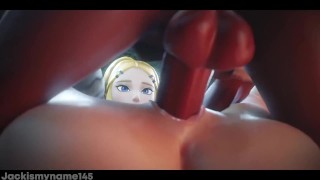 Zelda Getting Tag Team DOUBLE Anal [SFM] [Zelda]