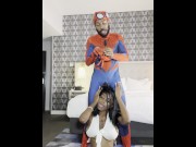 Preview 5 of Bestie Called Spider-Man Over To Drop Some P Off