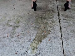 Best compilation of  big ass BBW SSBBW peeing squirting publicly outdoor - big fat ass - fat pussy