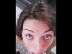 PETITE NEWCOMER SHROOMS Q PUTS MY COCK IN HER THROAT