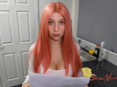 Housekeeper Tricked to Sign a Contract Where she Needs to Make me Cum
