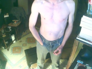 Мастурбирует спермой, как только я добрался до дома-Часть 1