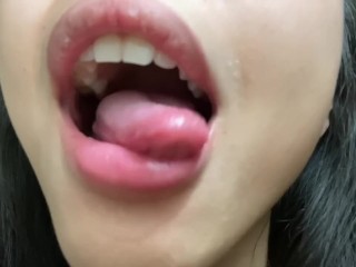 JOI Asian Cum Dumpster Begs for you to Stroke your Cock and Nut in her Mouth | Hinasmooth