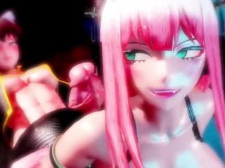 Futa Futanari Lesbian Busty Anal Huge Cumshot 3D Hentai