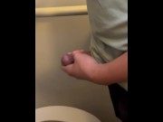 Preview 4 of Business Class Airplane Toilet Cumshot