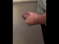 Business Class Airplane Toilet Cumshot