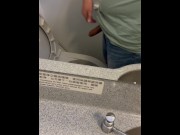 Preview 1 of Pissing in the Plane Toilet
