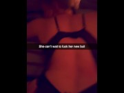 Preview 1 of Cheating slut girlfriend excited for new bull