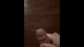 Big dick shoots big load.