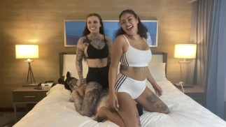 Sadique Saran Wrap Duo culte du cul