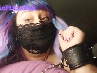 Goth Girl Cuffed and Struggle Fucked