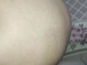 Preview 5 of Amateur Curvy Slut Mature MILF Scream and Moaning for Cum on Ass - Homemade POV Fucking