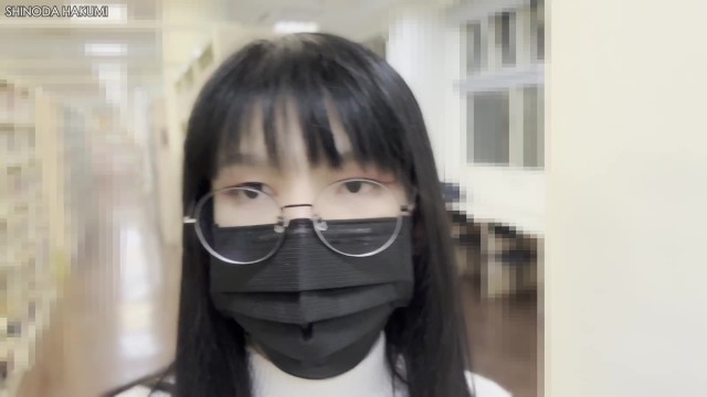 HA28ベルバットプラグ付きアナルが図書館で露出しました!最後はアヘ顔絶頂して射精!