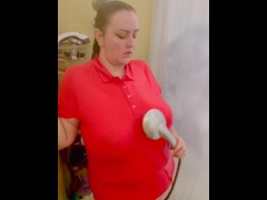 Wet polo: showering and wearing a vibe as someone controls it remotely