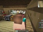 Preview 1 of Minecraft Adult porn 04 -  Jenny BoobJob fuck