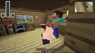 Minecraft Volwassen porno 04 - Jenny BoobJob neuken