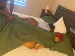 Had to crash at their place