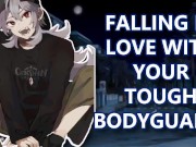 Preview 2 of Falling In Love With Your Tough Bodyguard!(M4F)(ASMR)(Yelling)(Confessions)(Hair stroking)(PART 1