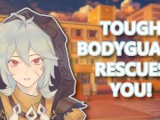 Preview 1 of Tough Bodyguard Rescues You!(M4F)(ASMR)(Beating the Bad Guys)(Escaping)(I'm here for you)(PART 2)
