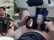 Preview 6 of Trying out my XSpaceCup Auto-Stroker for the first time.