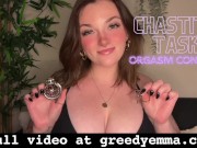 Preview 4 of Ultimate Chastity Task - Goddess Worship Orgasm Control and Denial