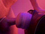 Preview 5 of Hard Cock Expands Tight Ass Fleshlight