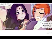 Preview 3 of Gwen and Raven girls night hentai