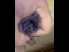 Cumming  blast on panties