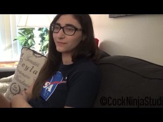 Shy Nerdy Little Step Sister Fucks Step Brother For A Trip To Space Camp - Addy Shepherd screenshot number 0