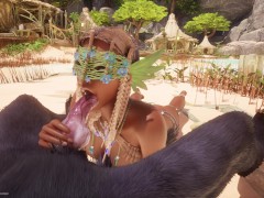 WildLife - Indra fucking with a Werewolf. - Screenshot 14 of 16 - Latina Anal