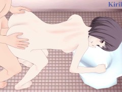 Ena Shinonome and I have intense sex in the restroom. - Project SEKAI Hentai