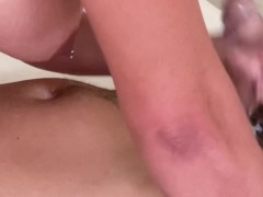 Part 2 Camera 1 Sitting in the face with the big ass swallowing and silencing your mouth