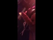 Preview 2 of Masturbating with the disco ball after smoking mariju...