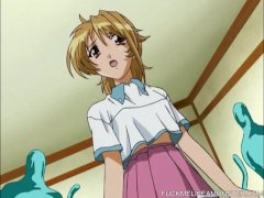 Horny anime lesbian fucking and getting licked