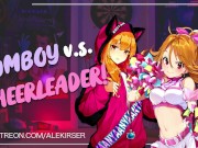 Preview 2 of Tomboy Girlfriend and Cheerleader Stepsis Take Turns Fucking You | ASMR Audio Roleplay