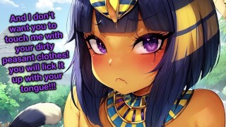 You Become Queen Ankha's Sex Slave While Experiencing Multiple Orgasms And Furry Potions Virtually