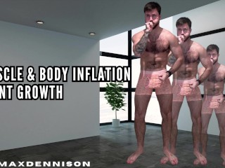 Crescimento Gigante Da Inflação Muscular e Corporal