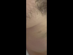 Jerking off big cock huge cumshot