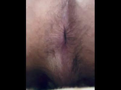 Hairy straight with big guy ass winking