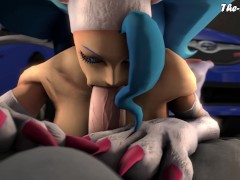 Felicia Blowjob Animation - (SFM) - Screenshot 2 of 16 - Catgirl