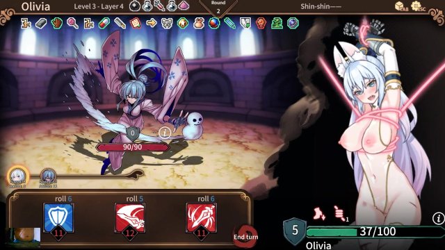 Watch Bondage Video:Arena Story Rouge And Princess Knight - They put my bunny on a shibari!